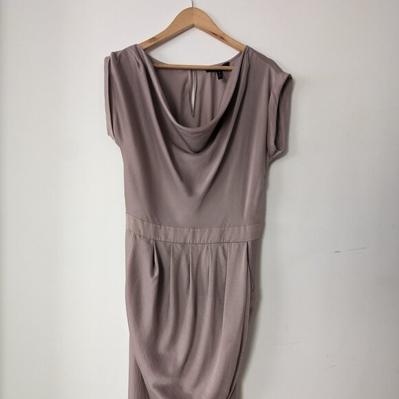 BCBG Draped Tulip Hem Dress – Size M - Picture 1 of 4